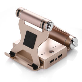 cargador portátil del banco de la alimentación por USB de la batería del tenedor del soporte 10400mAh para el teléfono móvil