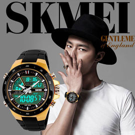 Reloj análogo-digital del contraluz durable del EL