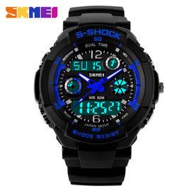 reloj análogo-digital del choque 5ATM