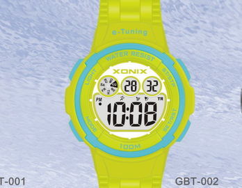 Uno mismo deportivo redondo impermeable que calibra los relojes de Digitaces para las mujeres