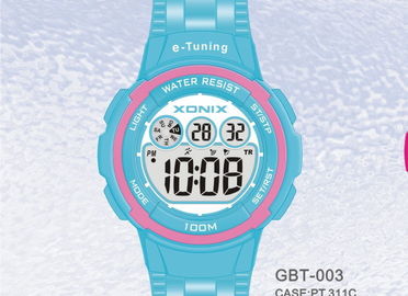 Uno mismo deportivo redondo impermeable que calibra los relojes de Digitaces para las mujeres