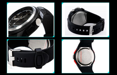Reloj análogo-digital de señora Round Multifunction con el carillón por hora