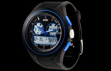 Reloj análogo-digital de señora Round Multifunction con el carillón por hora