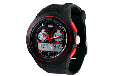 Reloj análogo-digital de señora Round Multifunction con el carillón por hora