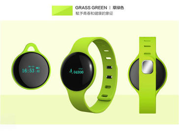 Reloj sano elegante de la pulsera de la aptitud de los deportes de los deportes del silicón/del podómetro de Bluetooth