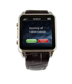 reloj elegante 3G y GPS para el androide con el detector en tiempo real del ritmo cardíaco