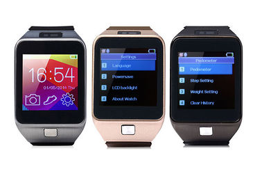 Multi - reloj elegante del teléfono celular de la muñeca de la versión 3,0 de Bluetooth de la lengua con la tarjeta de Sim