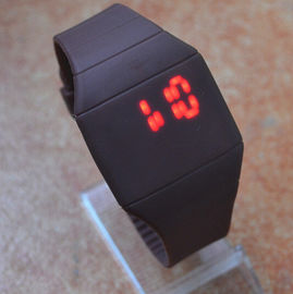 Negro unisex del reloj del LED Digital para el regalo de la Navidad, reloj anónimo de la pulsera LED