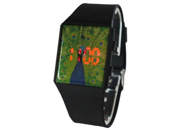 Relojes llevados unisex elegantes únicos de los deportes de Digitaces del reloj de la pantalla táctil