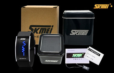 Reloj unisex del LED Digital, reloj electrónico resistente de agua