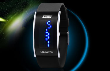 Reloj unisex del LED Digital, reloj electrónico resistente de agua