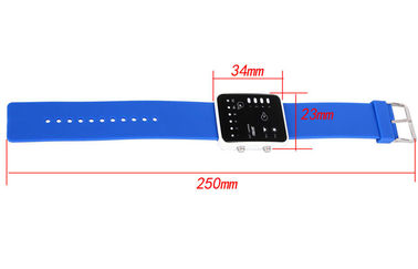 Reloj de señora Shockproof LED Digital, reloj binario antimagnético