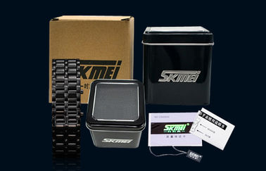 Reloj resistente de agua LED Digital, reloj del samurai del hierro del hombre