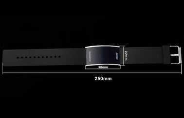 Resistente de agua unisex de la atmósfera del reloj 3 de la banda LED Digital de la PU