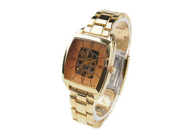 Reloj unisex de la correa del metal de la exhibición análoga de cuarzo de Vogue con la caja de acero inoxidable