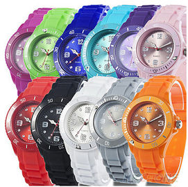 Pulsera de relojes unisex de encargo promocional de la correa del silicón 43m m con la correa de Adjudable