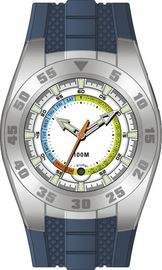 Los relojes de calibración del uno mismo de la correa del silicio, los relojes de Digitaces más frescos se doblan zona horaria