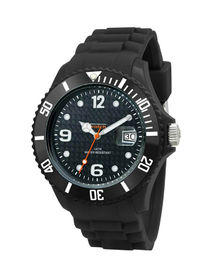 Reloj de la pulsera del silicón del uso de los hombres y de las mujeres, relojes de la jalea del silicón de la moda de la promoción