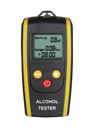 Alcohólmetro de Digitaces de la respiración del contraluz para la prueba de aliento alcohólico al aire libre, casera