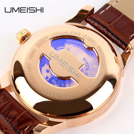 Reloj japonés de los vidrios duros del movimiento de Cusomized para el hombre de negocios