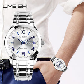 Reloj del cuarzo de los hombres de Japón Movt, relojes apacibles impermeables de Vogue del negocio