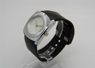 Cuero unisex de la PU del reloj del cuarzo de la constelación del reloj del cuarzo del acero inoxidable