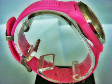 Relojes resistentes de agua del reloj análogo/el 100M de las mujeres del cuarzo del acero inoxidable
