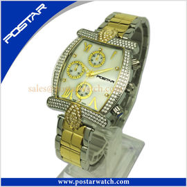 Reloj con mejores ventas del cuarzo del acero inoxidable 2015 con el caso especial