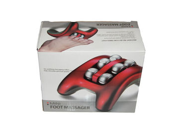 Mini Massager del pie de la vibración con el massager electrónico del pie de los rodillos