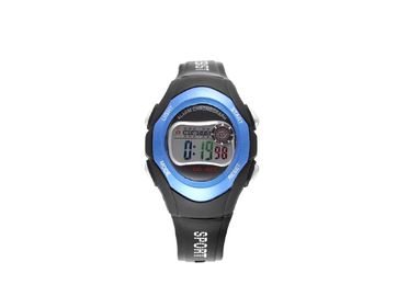Reloj de 3 de la atmósfera de la prenda impermeable del LCD Digital niños del deporte con la alarma de la cabezada