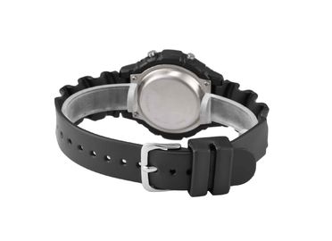 Relojes impermeables multifuncionales del deporte de la correa a prueba de choques de la PU para los hombres