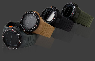 Relojes multifuncionales del alpinismo del hombre moderno del reloj del deporte de la exhibición del LCD
