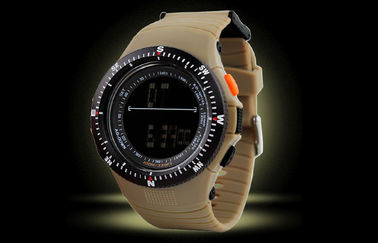 Relojes multifuncionales del alpinismo del hombre moderno del reloj del deporte de la exhibición del LCD