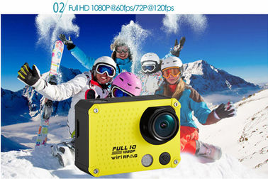 60 metros impermeabilizan la cámara 1080P 4GB ~ 32GB alta definición 2,0" de la acción de los deportes pantalla del LCD