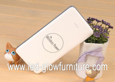 Banco portátil dual universal del poder del usb de 8000mAh Qi para todos los dispositivos de móviles
