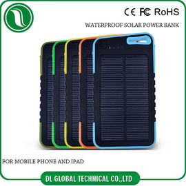 Banco móvil portátil de energía solar impermeable 4000amh 5000mah del poder