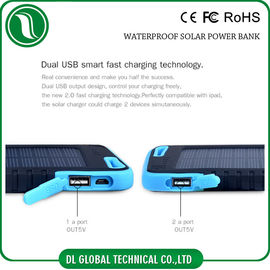 Banco móvil portátil de energía solar impermeable 4000amh 5000mah del poder