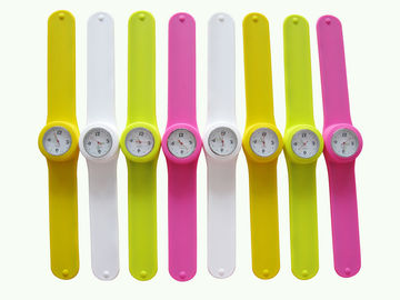 Relojes de la palmada del silicón de los niños/reloj de los deportes del silicón con la impresión del logotipo