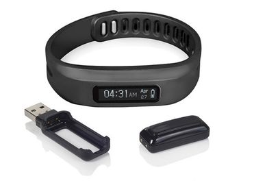 Pulsera de reloj de Bluetooth del perseguidor del sueño del podómetro con pulsera del silicio