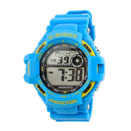 Reloj para hombre del cuarzo de Digitaces del silicón de los relojes multifuncionales impermeables de los deportes