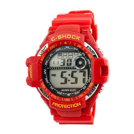 Reloj para hombre del cuarzo de Digitaces del silicón de los relojes multifuncionales impermeables de los deportes