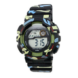 Los relojes de Digitaces multifuncionales del cuarzo, camuflan el reloj unisex elegante único