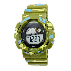 Los relojes de Digitaces multifuncionales del cuarzo, camuflan el reloj unisex elegante único