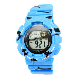 Los relojes de Digitaces multifuncionales del cuarzo, camuflan el reloj unisex elegante único