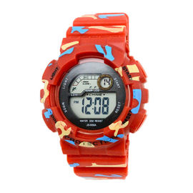 Los relojes de Digitaces multifuncionales del cuarzo, camuflan el reloj unisex elegante único
