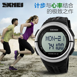 Prenda impermeable Japón del reloj del deporte del ritmo cardíaco de la parte posterior del acero inoxidable/movimiento de China